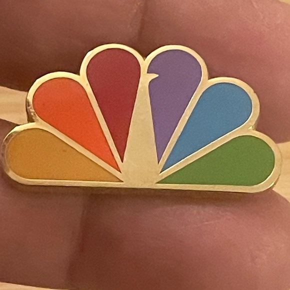 Colorful NBC Logo Pin - Picture 4 of 5